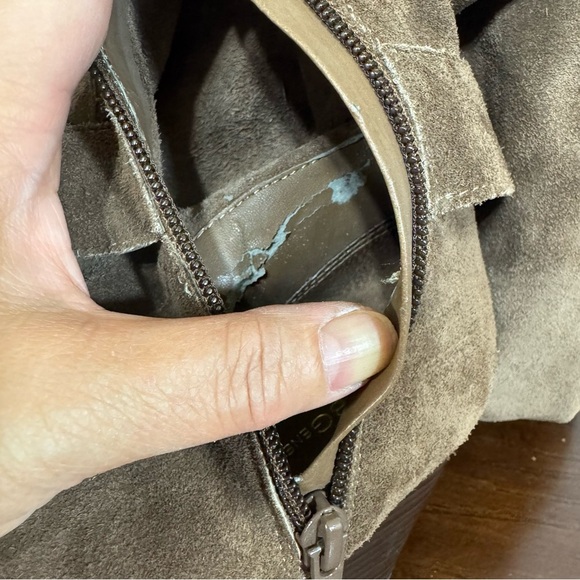 BCBGeneration women’s Brown Suede Leather above the Knee-High Boots size 6.5 GUC - Picture 2 of 14